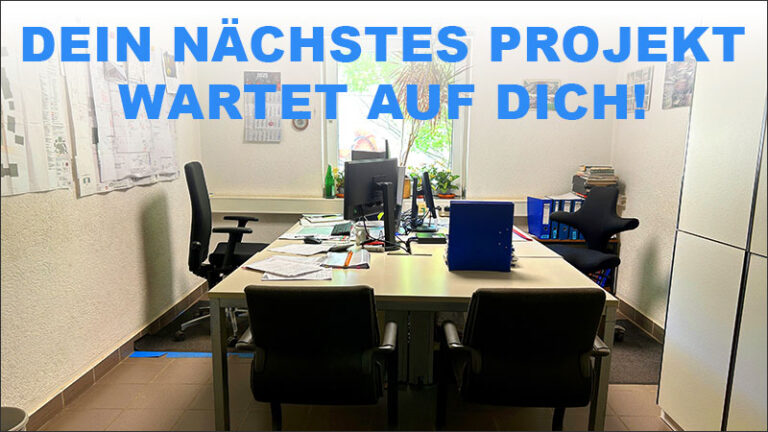 JOBANGEBOT Bauleiter / Projektleiter. Dein nächstes Projekt wartet auf Dich!